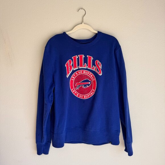 Buffalo Bills Crewneck Sweatshirt – ’47 Brand – Size XL - Picture 1 of 7
